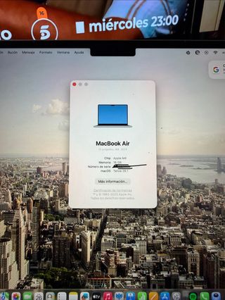 MacBook Air 13” M4 16GB RAM 512GB Azul Cielo