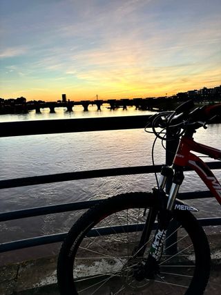 Bicicleta Mérida Big Seven Roja talla M