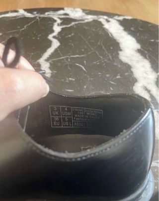 Dr. Martens Zapatos Negros Talla 38