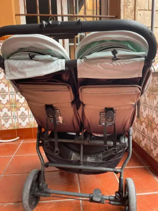 Carrito Doble Gemelar