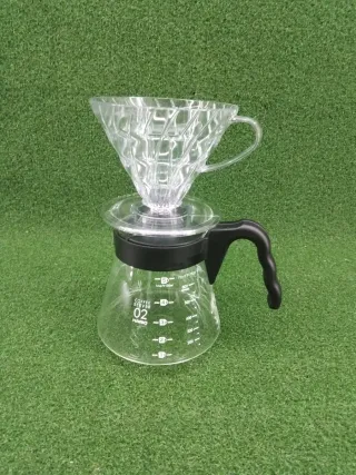 Cafetera de goteo de vidrio