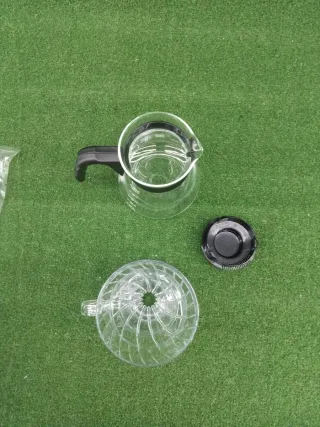 Cafetera de goteo de vidrio