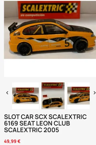 Scalextric Seat Leon Cupra 2005 Edición Limitada