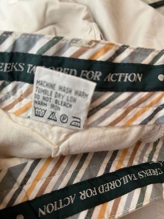 Pantalón corto Creeks Talla S/36 Beige