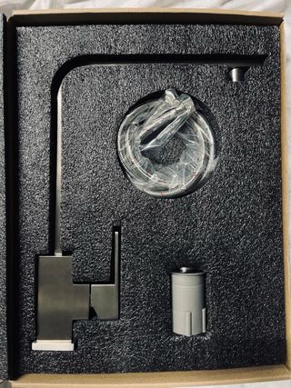 Grifo de cocina acero inoxidable