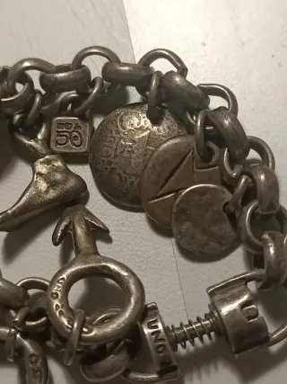 Pulsera Uno de 50 Años 90 Plata