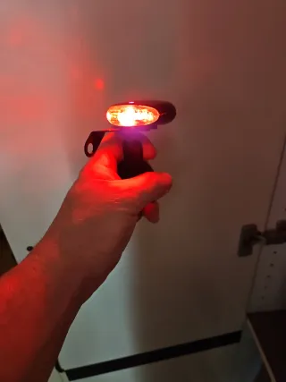 Luz trasera para bicicleta