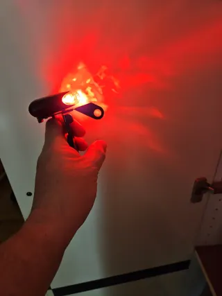 Luz trasera para bicicleta