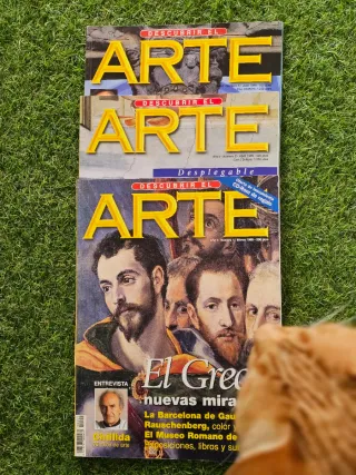 Numeros 1, 2 y 5 de 1999 de Descubrir el Arte