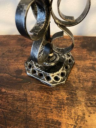 Coppia Portacandele in Metallo