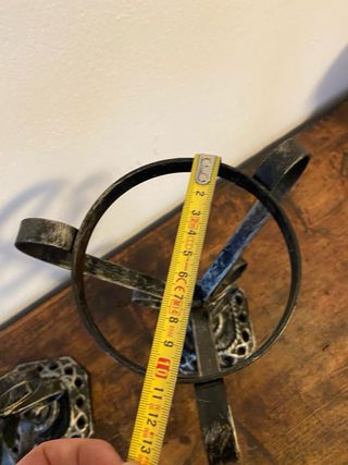 Coppia Portacandele in Metallo