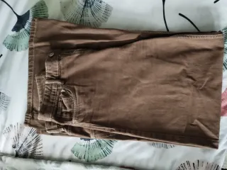 Pantalón Wide Leg Marrón