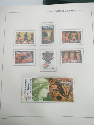 Álbum Barcelona 1992 Antorcha Olímpica