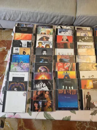 Lote 81 CDs Originales Pop/Rock Internacional