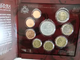 Estuche Monedas San Marino 2011 Euro