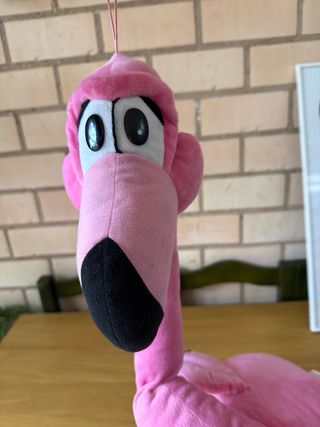 Peluche Flamenco Grande Rosa