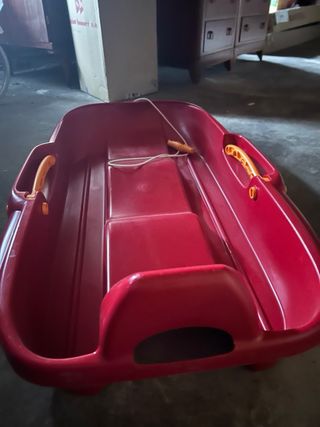 Trineo rojo Decathlon Tengo 2