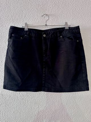 Minifalda tejana negra