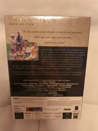 Orgullo y Prejuicio DVD BBC 3 Discos