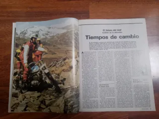 Revista motociclismo 1985