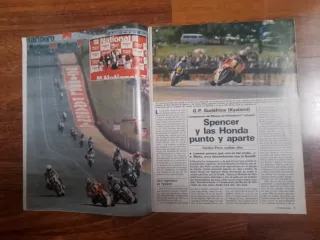 Revista motociclismo 1985