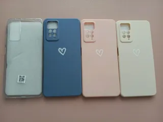 Fundas Redmi Note 11 Pro 5G (4 unidades)