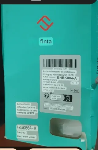 Funda Fintie para Nintendo Switch Negra