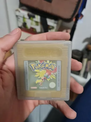 Pokemon Oro Game Boy DMG-AAUS-ESP