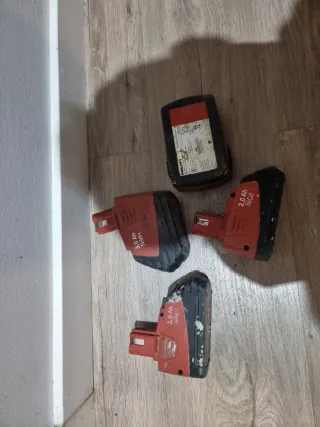 Baterías Hilti 2.0 Ah y 3.0 Ah NiCd