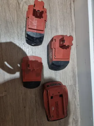 Baterías Hilti 2.0 Ah y 3.0 Ah NiCd