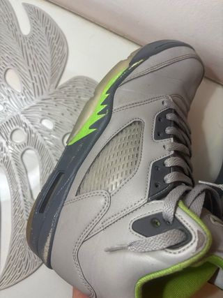 Jordan 5 Grigio/Verde