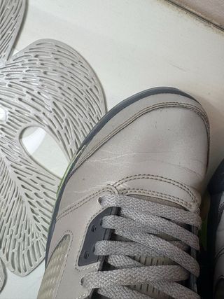 Jordan 5 Grigio/Verde