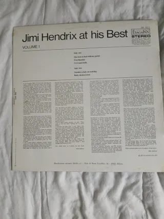 Jimi hendrix  AT HIS BEST VOLUMEN 1
