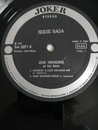 Jimi hendrix  AT HIS BEST VOLUMEN 1