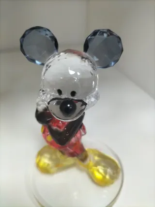 Figura Mickey Mouse Enesco Cristal
