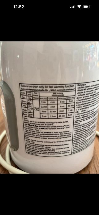 Esterilizador y Calentador de Biberones