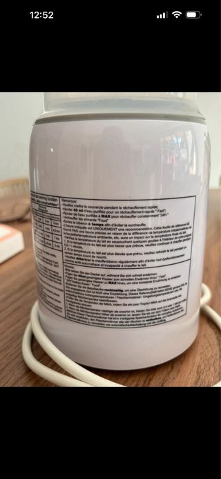 Esterilizador y Calentador de Biberones