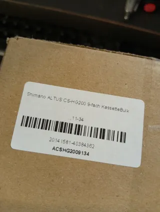 Cassetta Shimano CS-HG200 9V 11-34t MTB