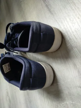 Deportivas Adidas Azul Marino Lona