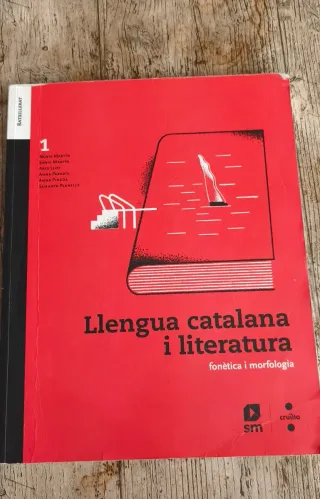 Libro Llengua catalana i literatura 1r Batxillerat