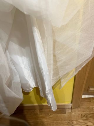 Vestido Ceremonia/Fiesta Blanco Encaje