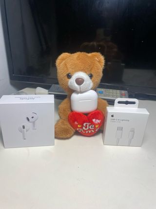 Airpods con Osito de peluche