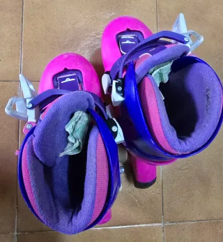 Patines Oxelo niña talla ajustable. Talla 26-28.