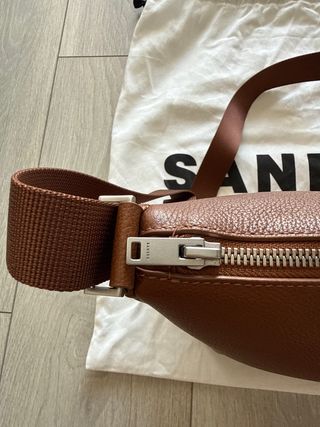 Bolso cruzado marrón Sandro Paris