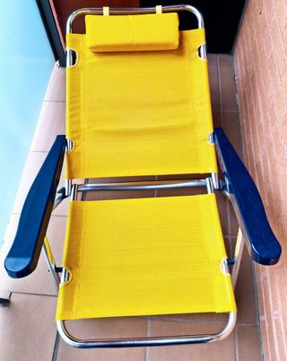 Silla Playa Plegable Reclinable
