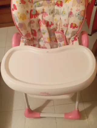 Trona bebé Asalvo elefantes rosa