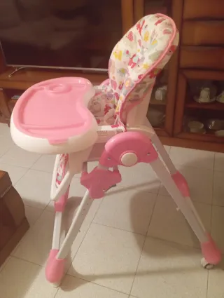 Trona bebé Asalvo elefantes rosa