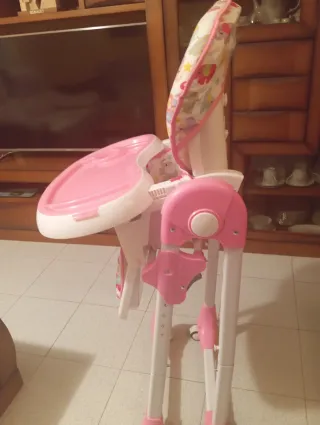 Trona bebé Asalvo elefantes rosa