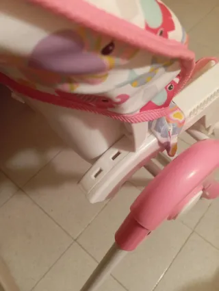 Trona bebé Asalvo elefantes rosa