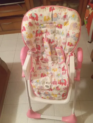 Trona bebé Asalvo elefantes rosa